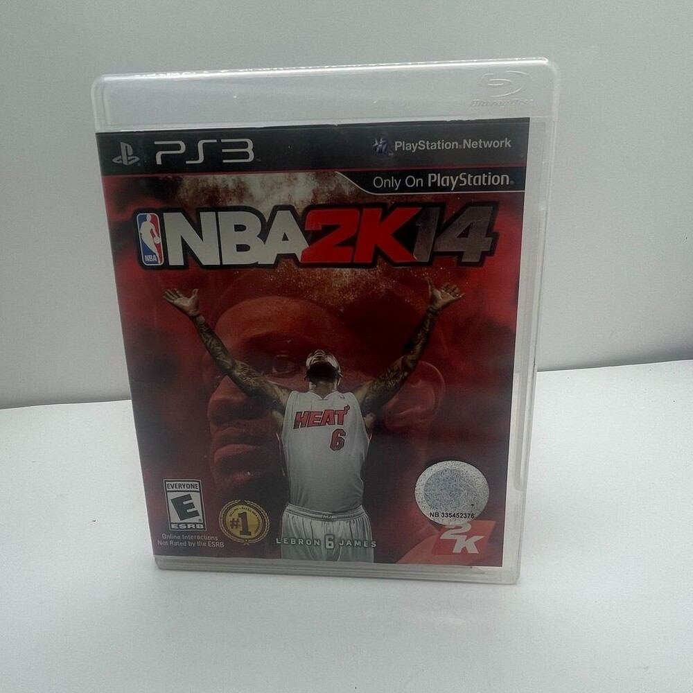 NBA 2K14 PS3 (Sony PlayStation 3, 2013) LeBron James Complete W/ Manual